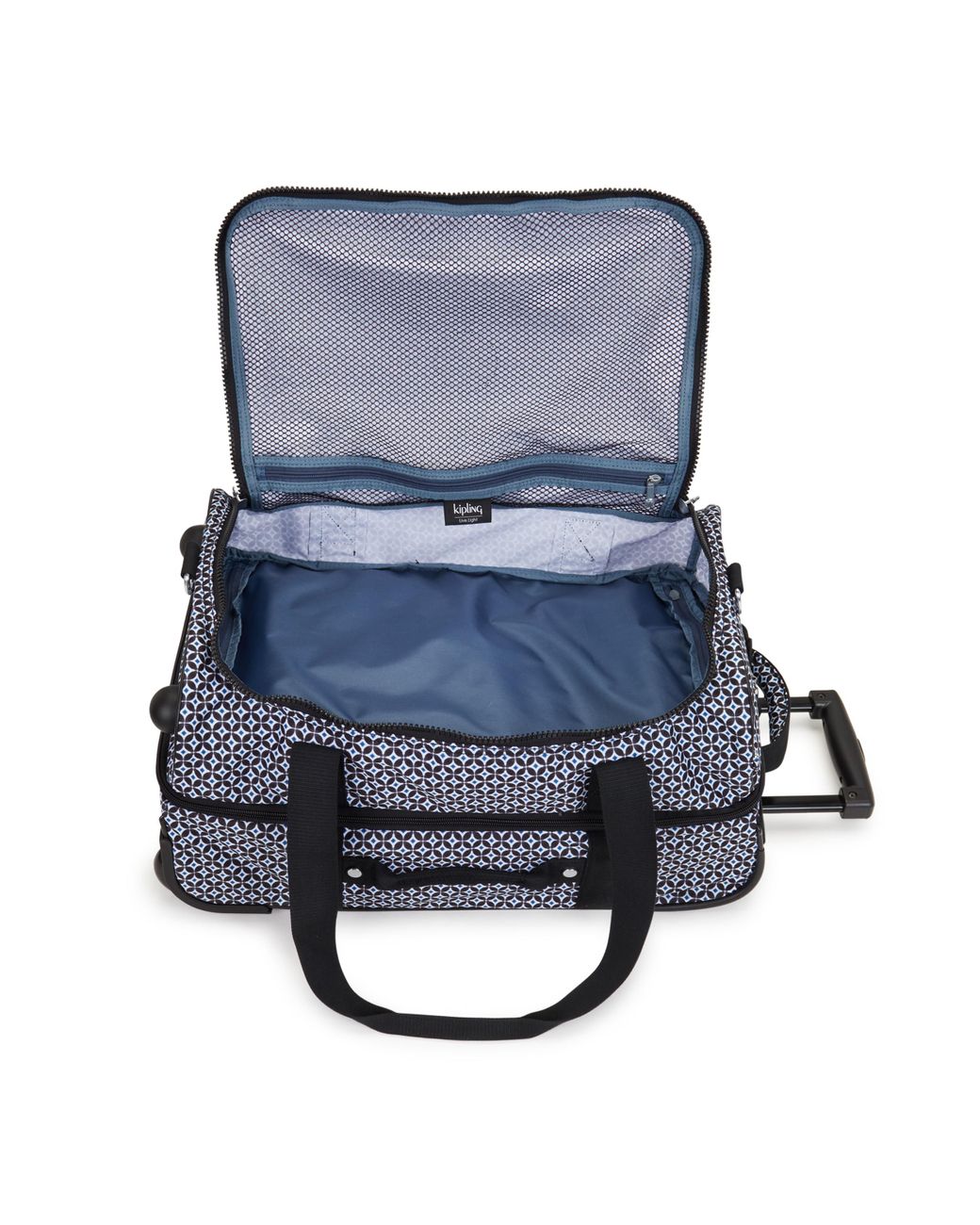 Kipling Blue Carry On Teagan Us Blackish Tile Small