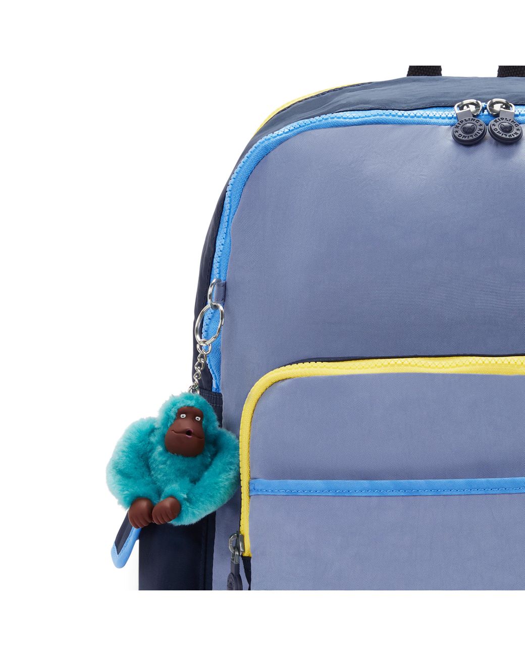 Kipling Blue Backpack Hoctor Slate Cb Travel Large 100% Polyamide