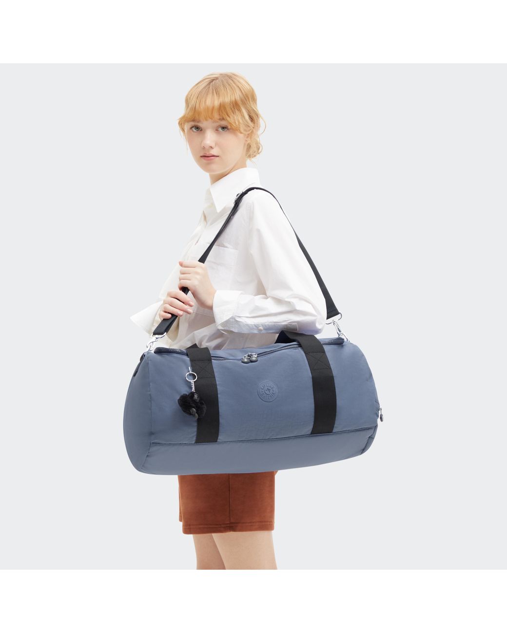 Kipling Blue Weekend Bag Argus S Relaxed Grey Small