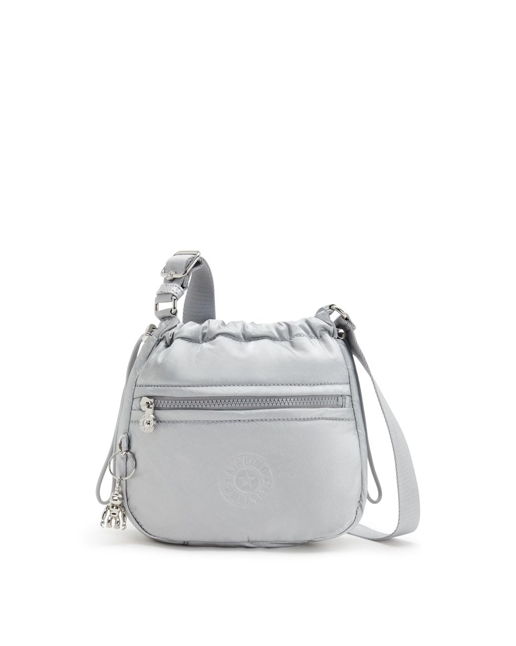Kipling Gray Crossbody Bag Jamir Glam Small