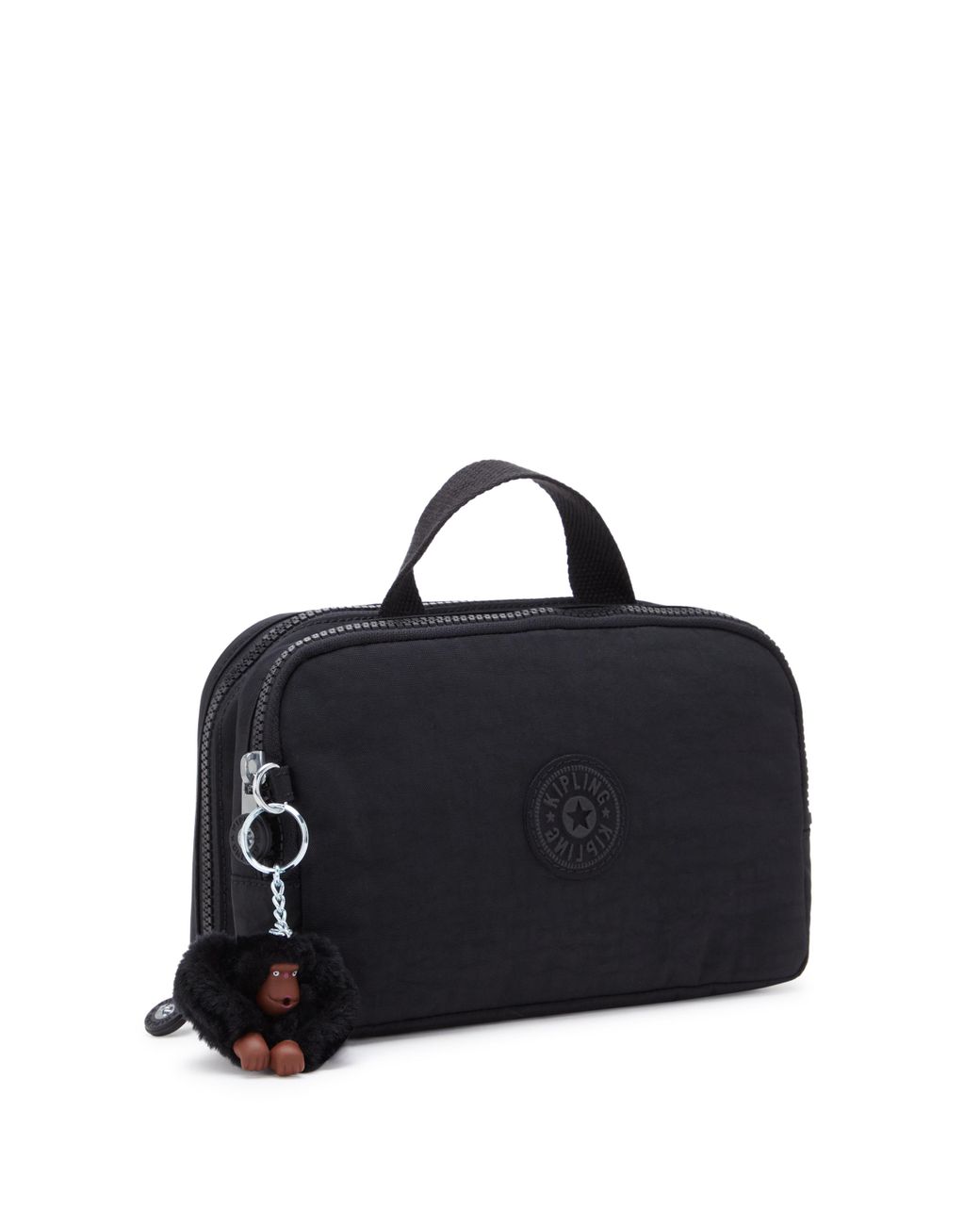 Kipling Black Travel Accessory Jaconita Tonal Medium