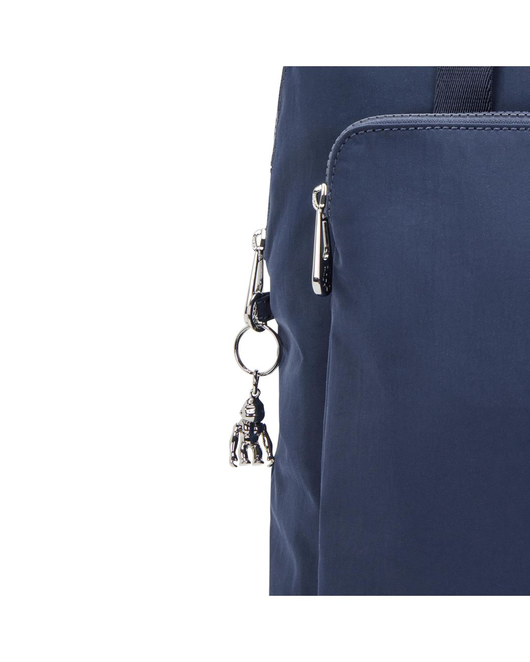 Kipling Blue Backpack Kazuki Night Ocean Jacquard Medium