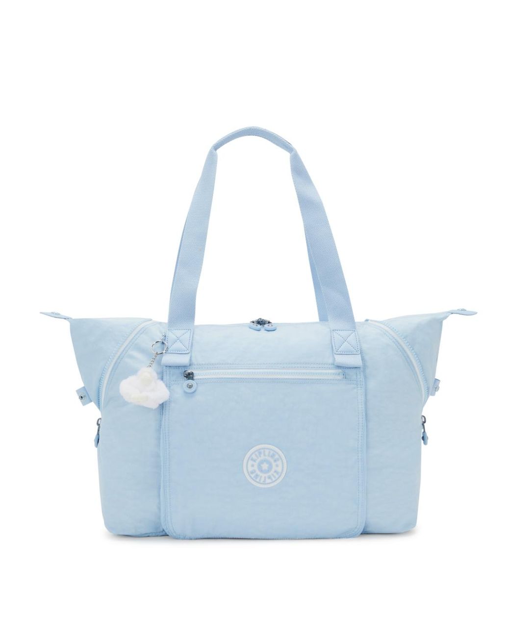 Kipling Tote Wellness Art M Frost Block Large in Blue Lyst UK