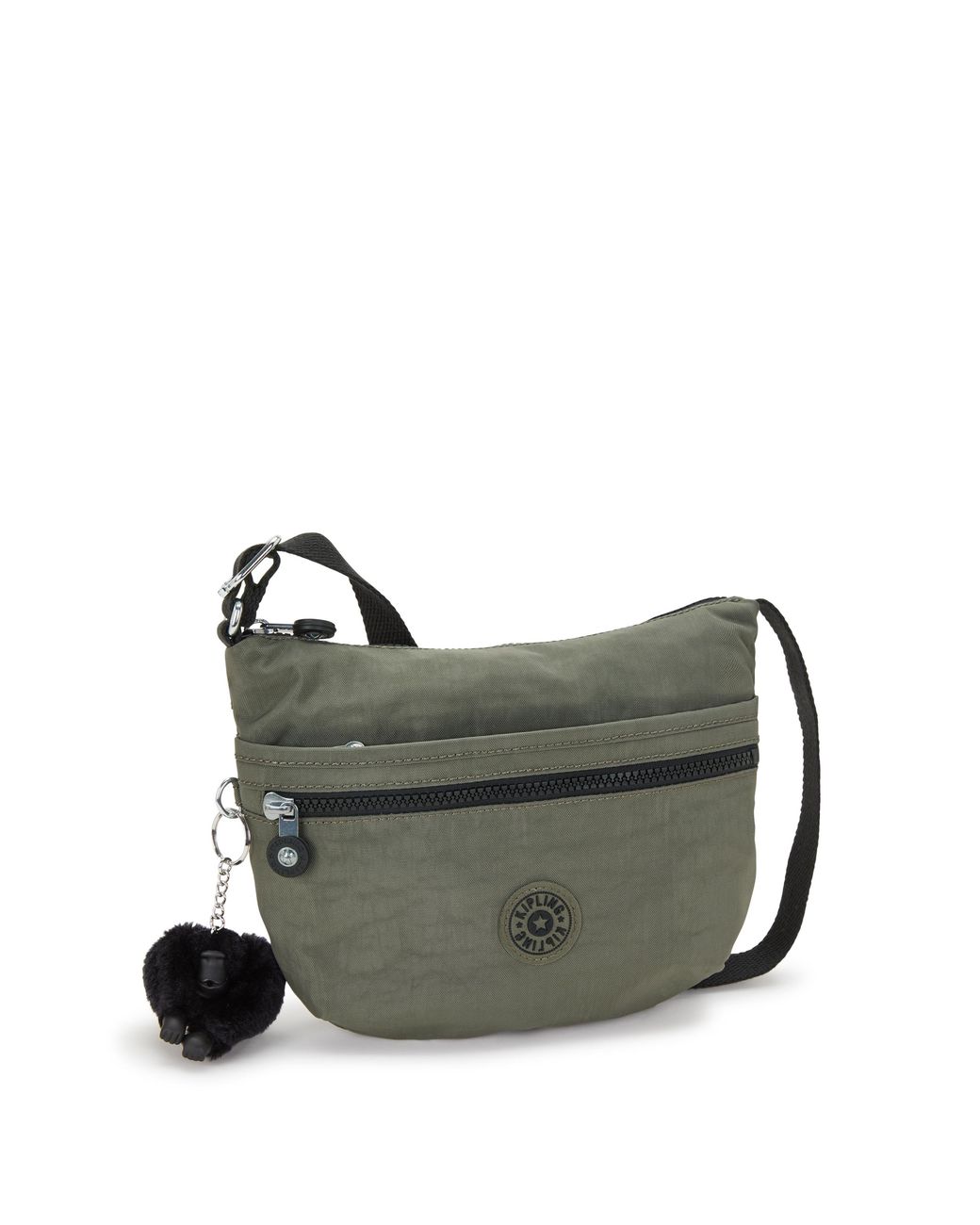 Kipling Gray Crossbody Bag Arto S Green Moss Small