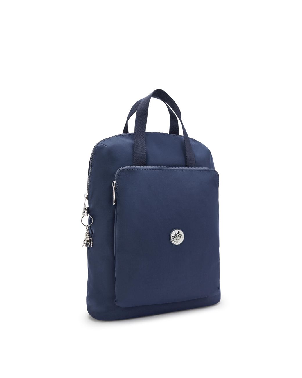 Kipling Blue Backpack Kazuki Night Ocean Jacquard Medium