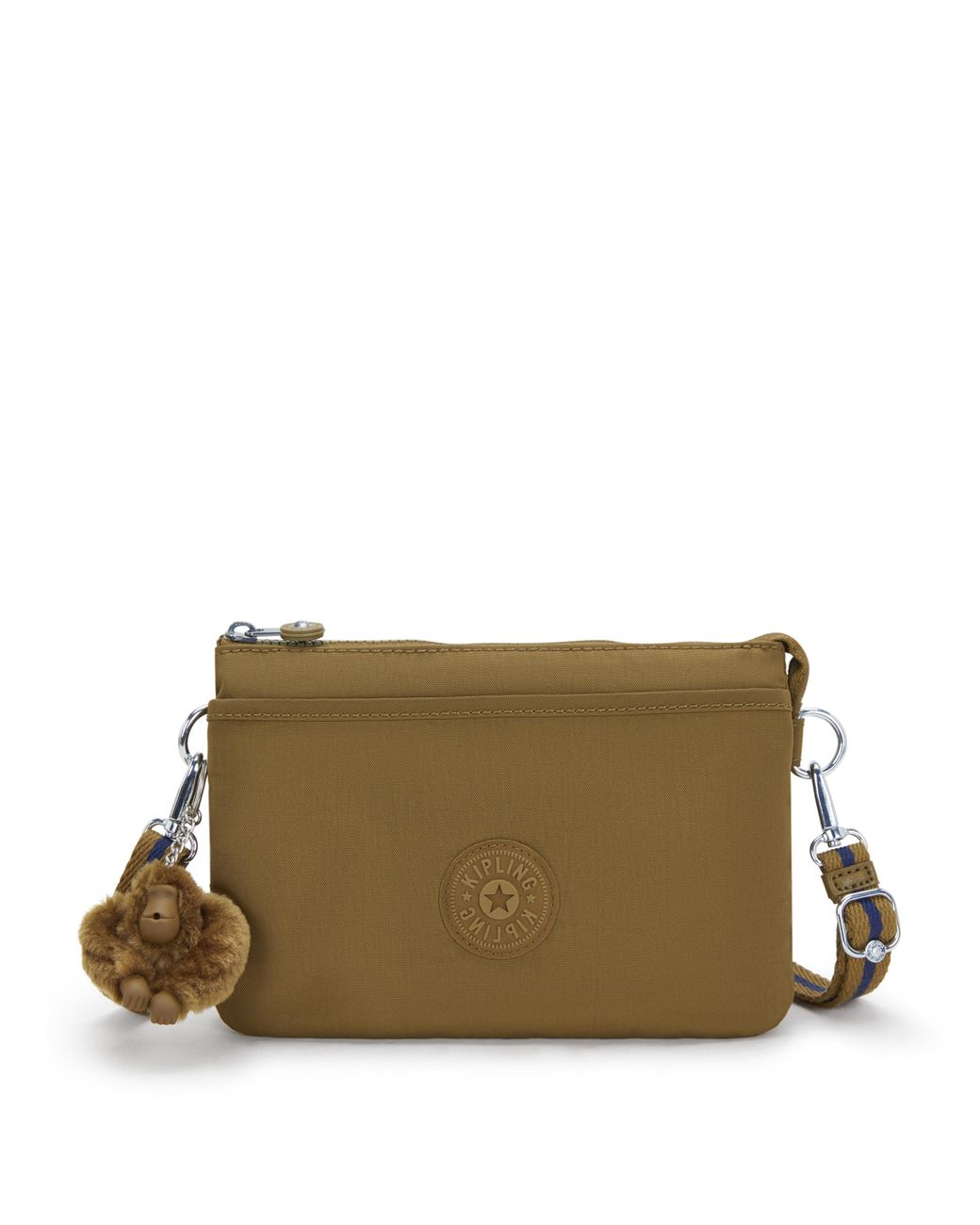 Kipling Blue Crossbody Bag Riri Tender Sage Mu Green Large