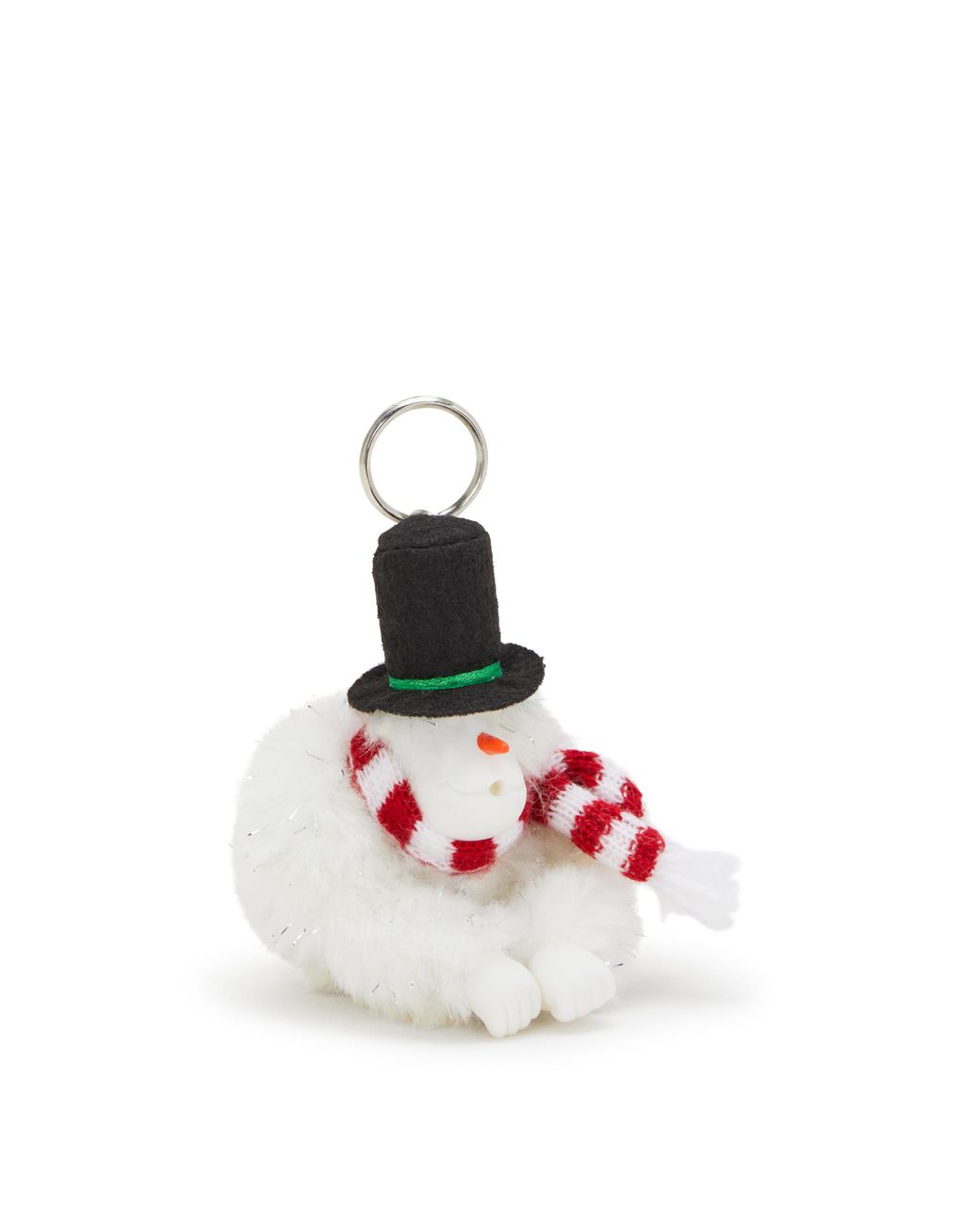 Kipling White Monkey/keyhanger Snowman Monkey Snowman Small