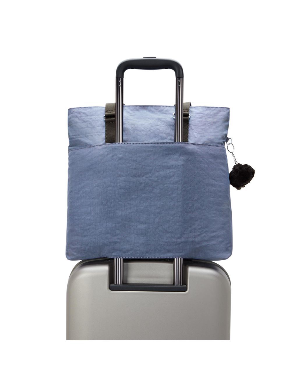 Kipling Blue Tote India Relaxed Grey Large