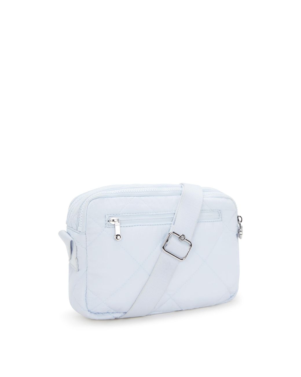 Kipling Blue Crossbody Bag Abanu M Zip Airy Quilt Medium
