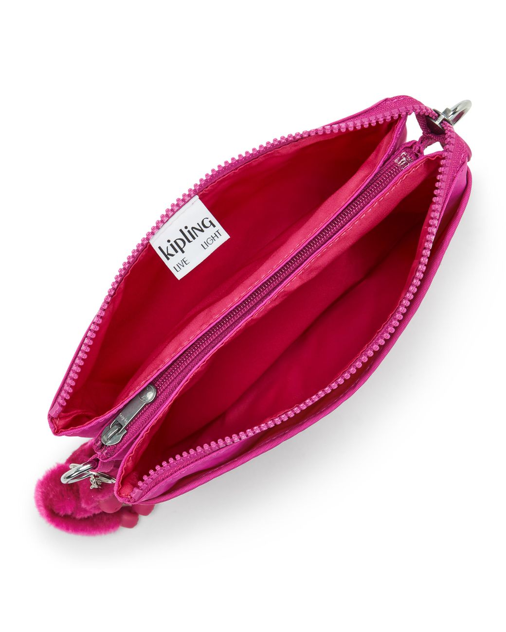 Kipling Pink Crossbody Bag Riri Shine Small