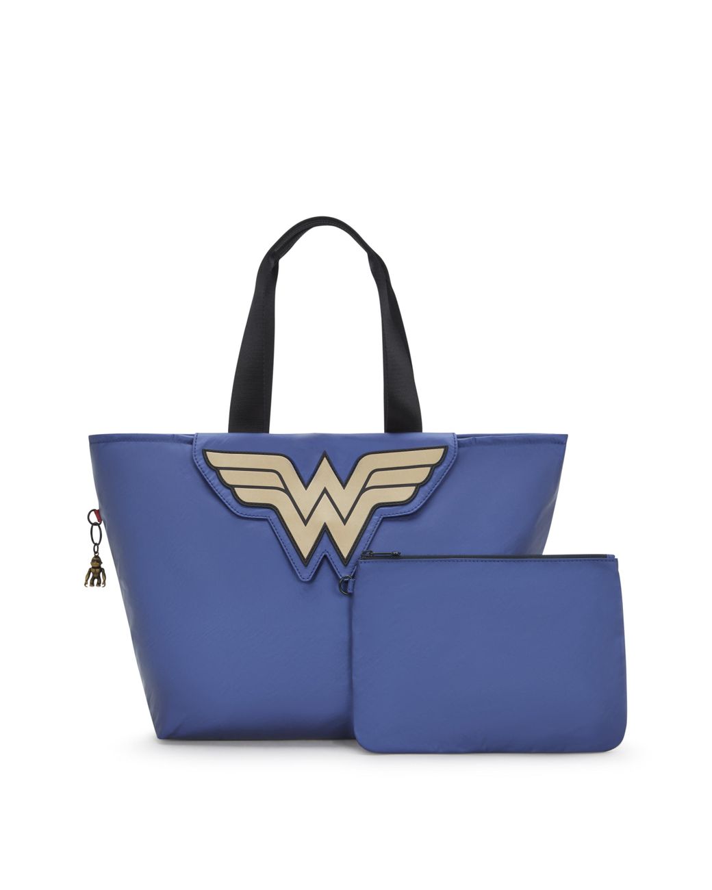 Kipling Blue Tote Raaja Wonder Large 64% Polyamide, 36% Polyurethane