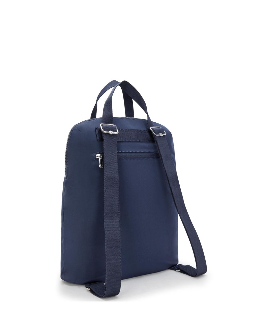 Kipling Blue Backpack Kazuki Night Ocean Jacquard Medium