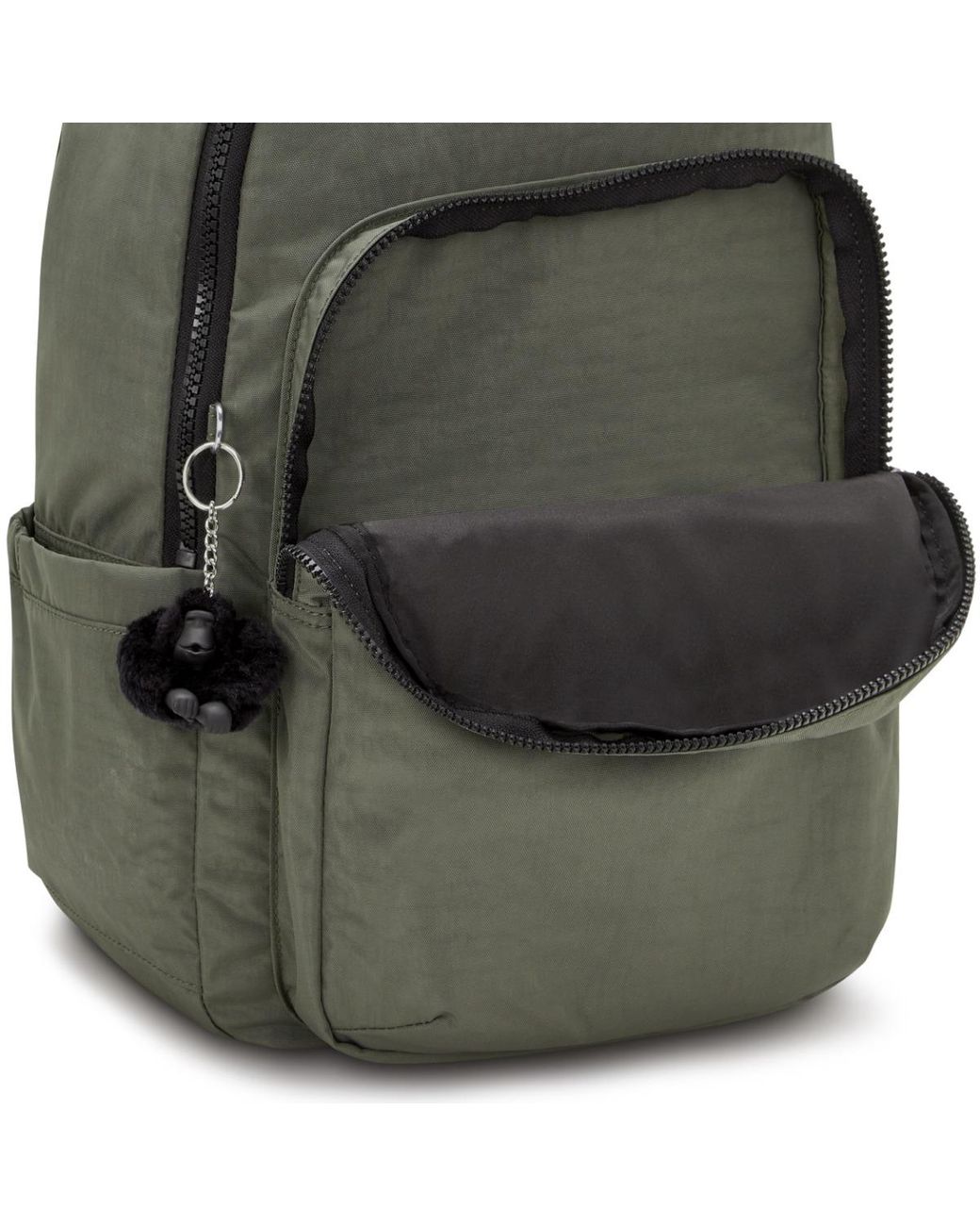 Kipling Backpack Seoul Green Moss Large