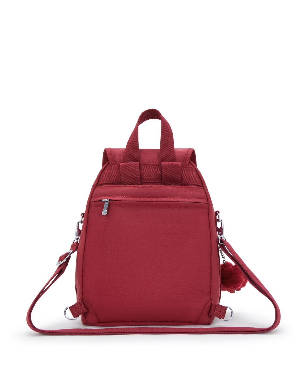 Kipling Red Backpack Firefly Up Funky Small