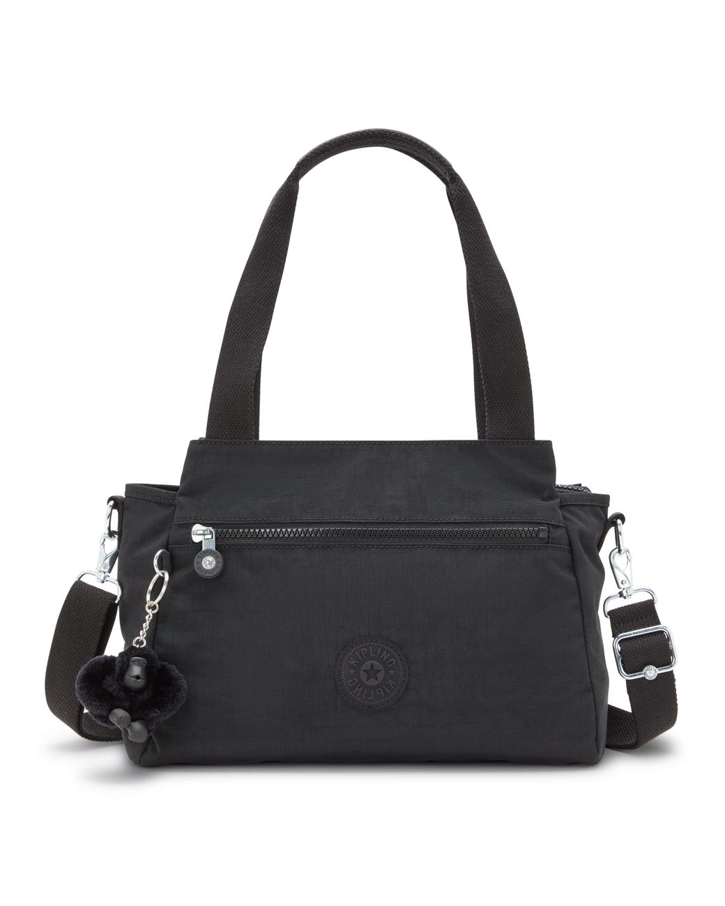 Kipling Shoulder Bag Elysia Black Noir Medium