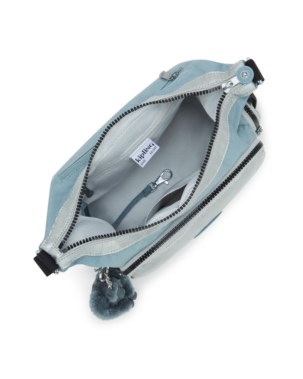 Kipling Gray Crossbody Bag Gabb S Pink Shine Bl Medium