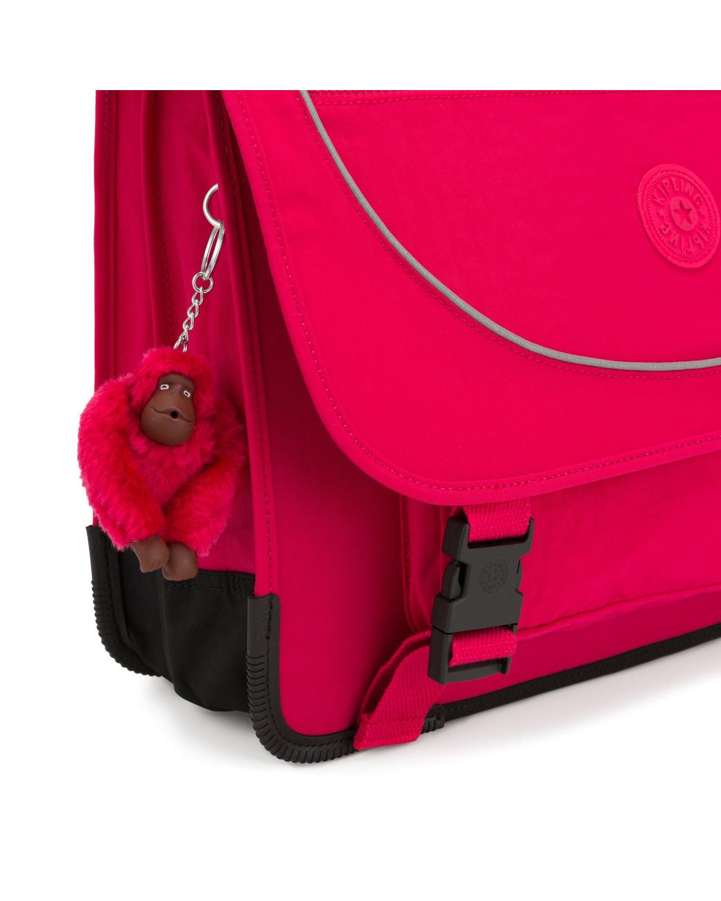 Kipling Backpack Preppy True Pink Medium