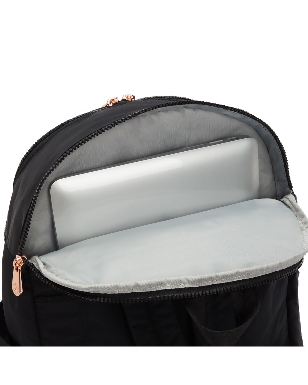 Kipling Black Backpack Leanna Rose City Large 100% Recycled Polyamide