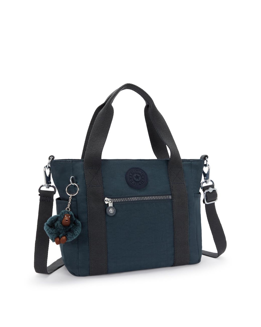 Kipling Blue Shoulder Bag Jayla S True Tonal Small 100% Polyamide