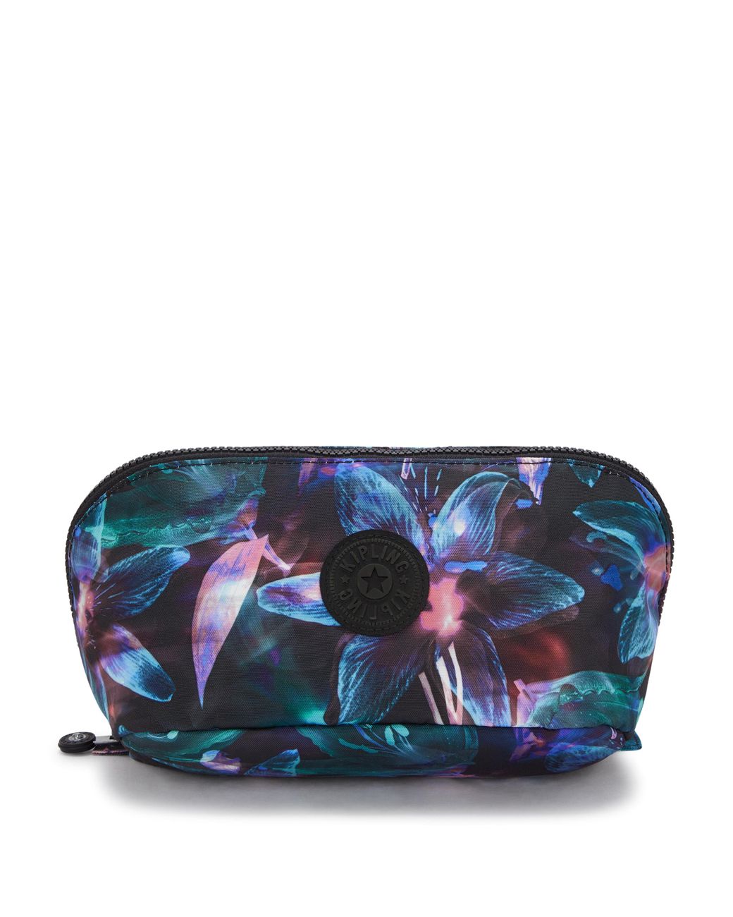 Kipling Blue Travel Accessory Mirko M Palmtree Leaves Large