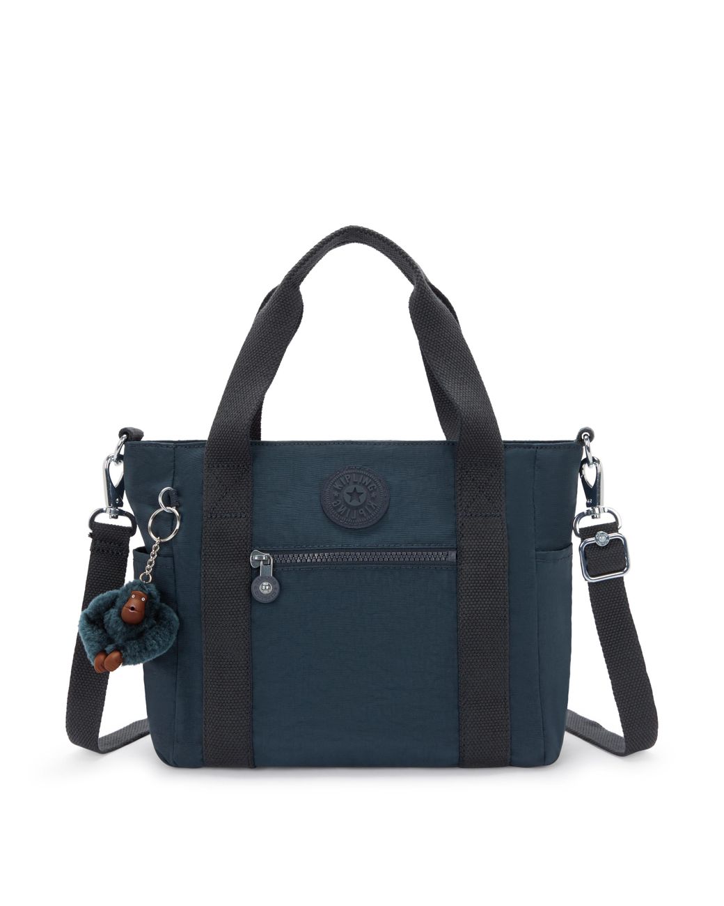 Kipling Blue Shoulder Bag Jayla S True Tonal Small 100% Polyamide
