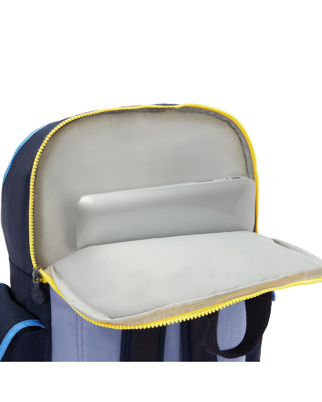Kipling Blue Backpack Hoctor Slate Cb Travel Large 100% Polyamide