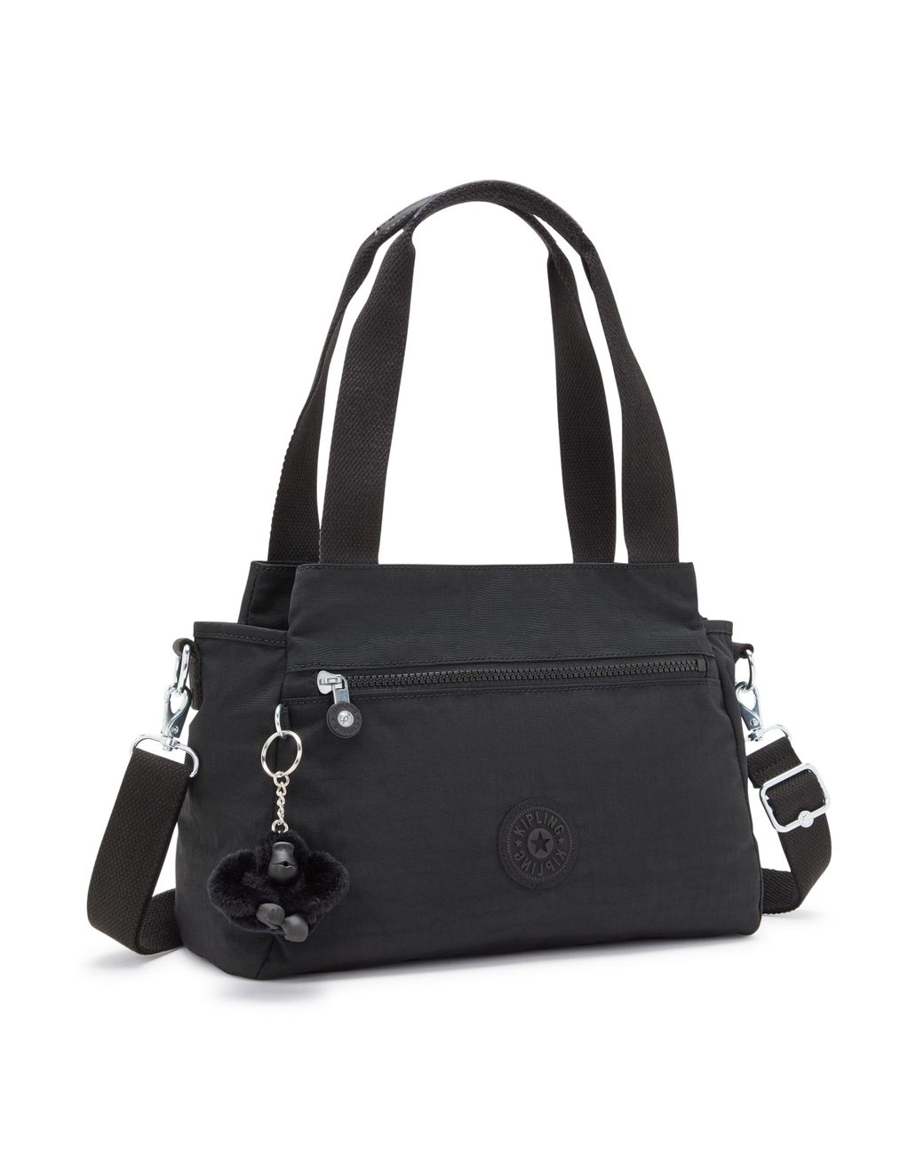 Kipling Shoulder Bag Elysia Black Noir Medium