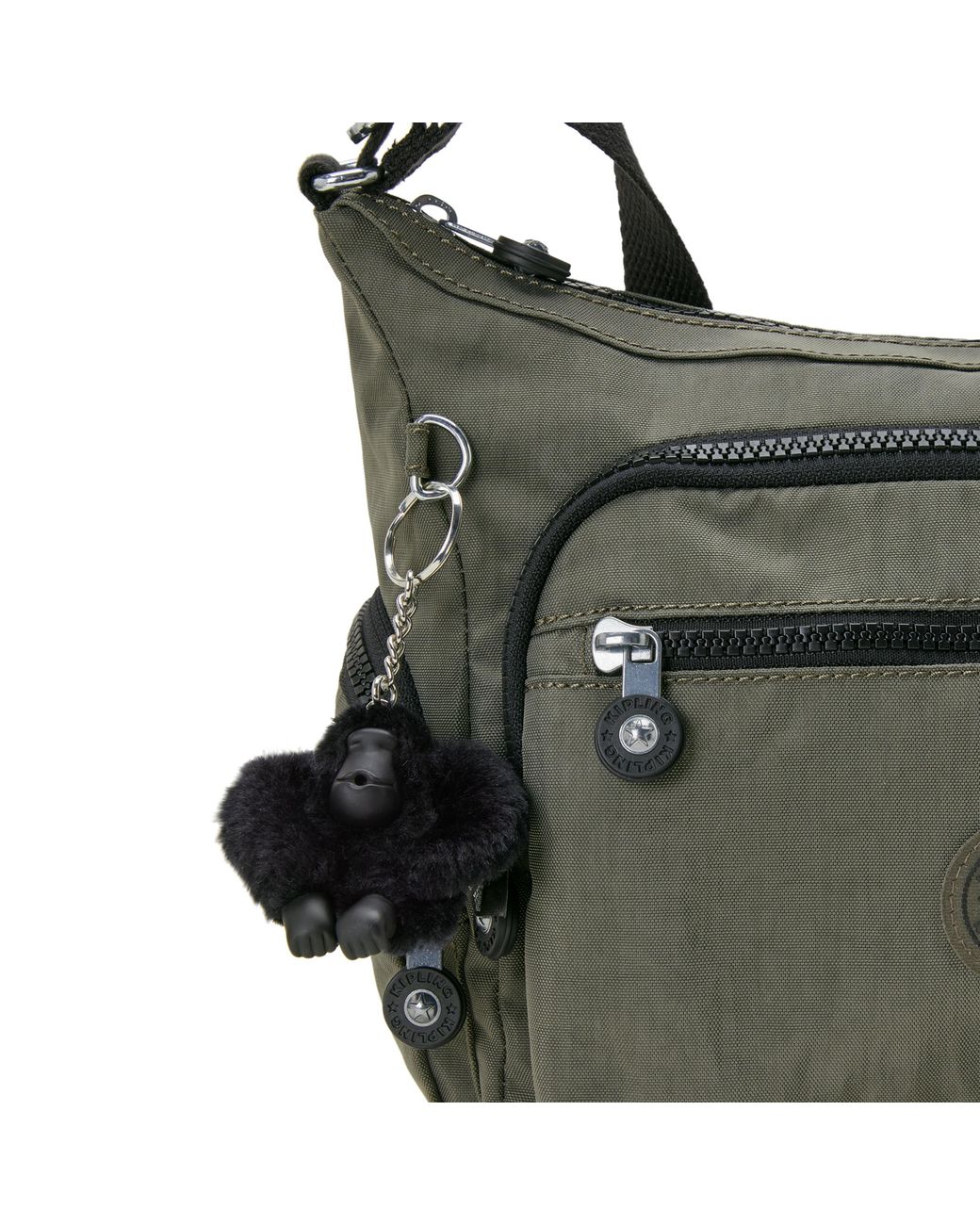 Kipling Gray Crossbody Bag Gabbie S Green Moss Small
