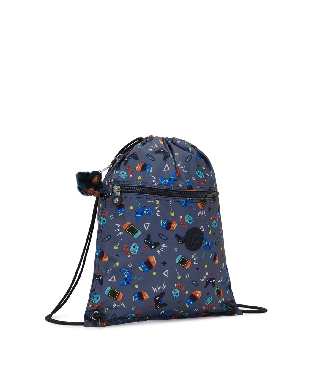Kipling Backpack Supertaboo Pink Palm Medium