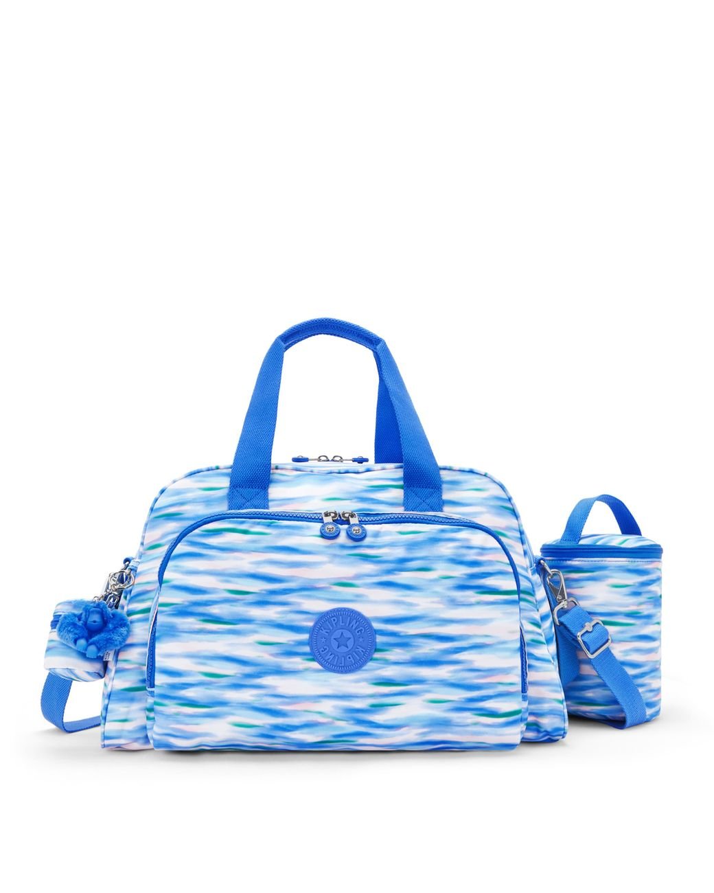 Kipling Baby Bag Camama Diluted Blue Large Lyst UK