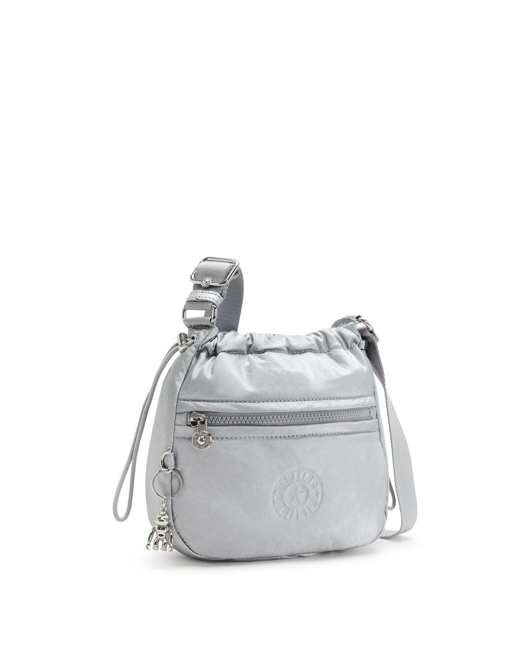 Kipling Gray Crossbody Bag Jamir Glam Small