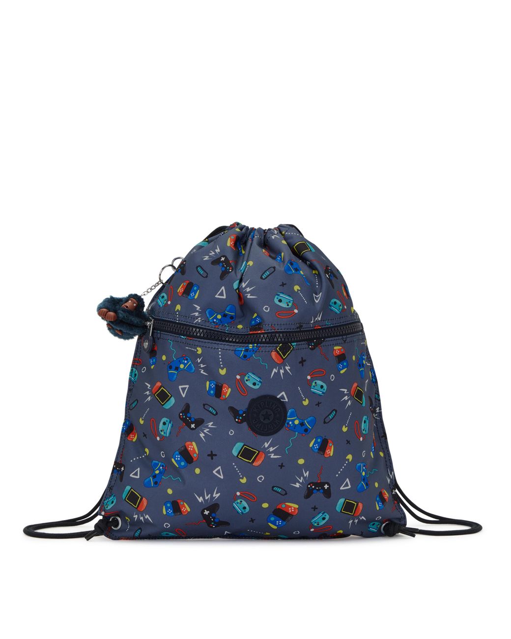 Kipling Backpack Supertaboo Pink Palm Medium