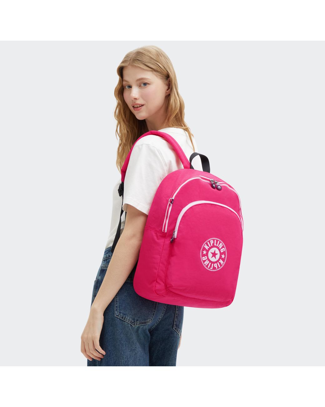 Kipling Pink Backpack Curtis L Resort Combo Large