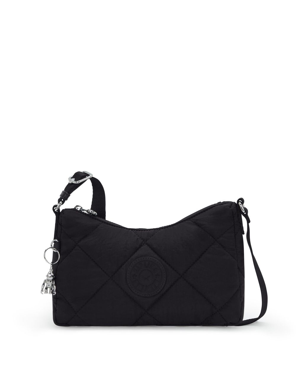 Kipling Black Shoulder Bag Ayda Up Cosmic Quilt Small