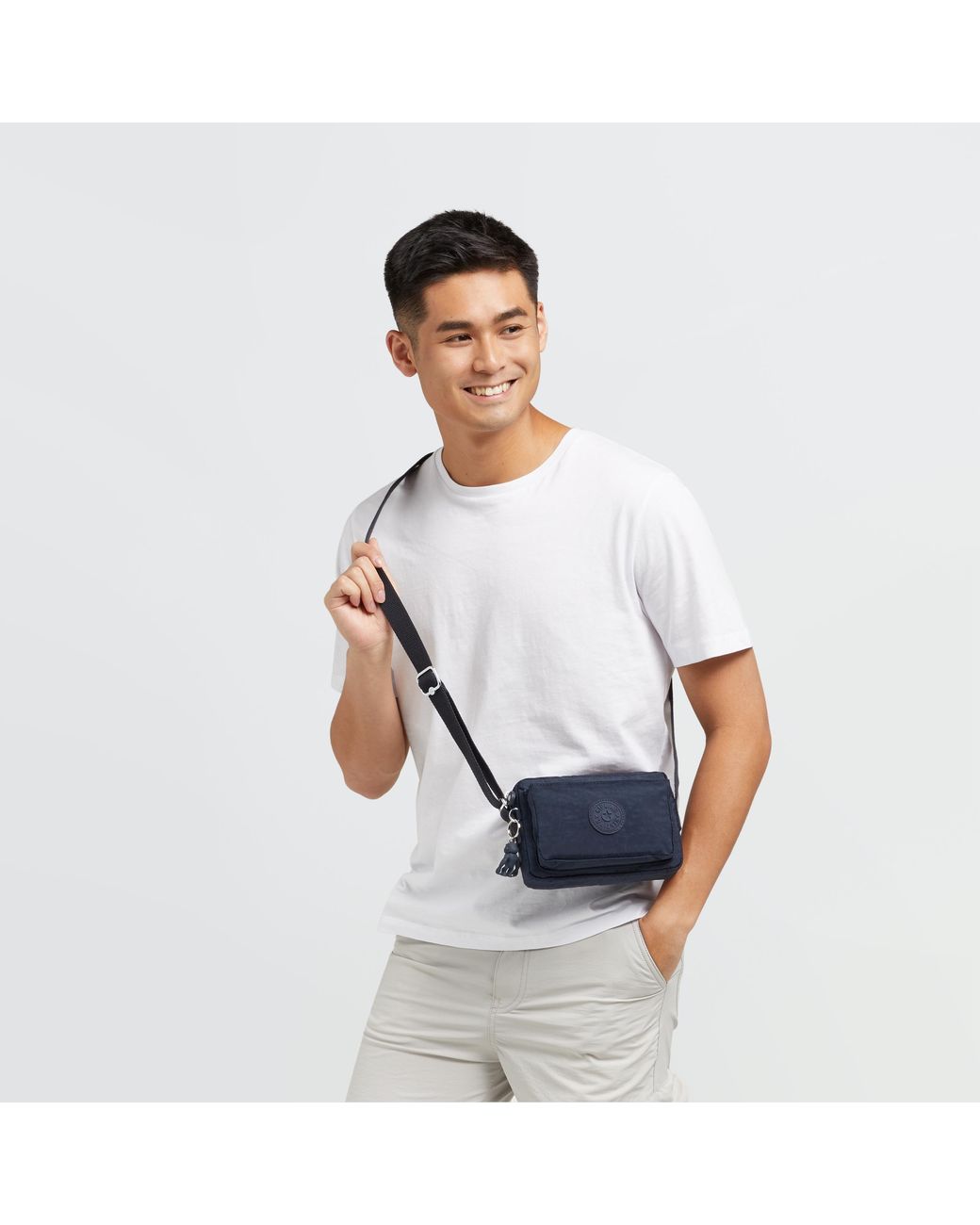 Kipling Blue Womens Abanu Crossbody Handbag