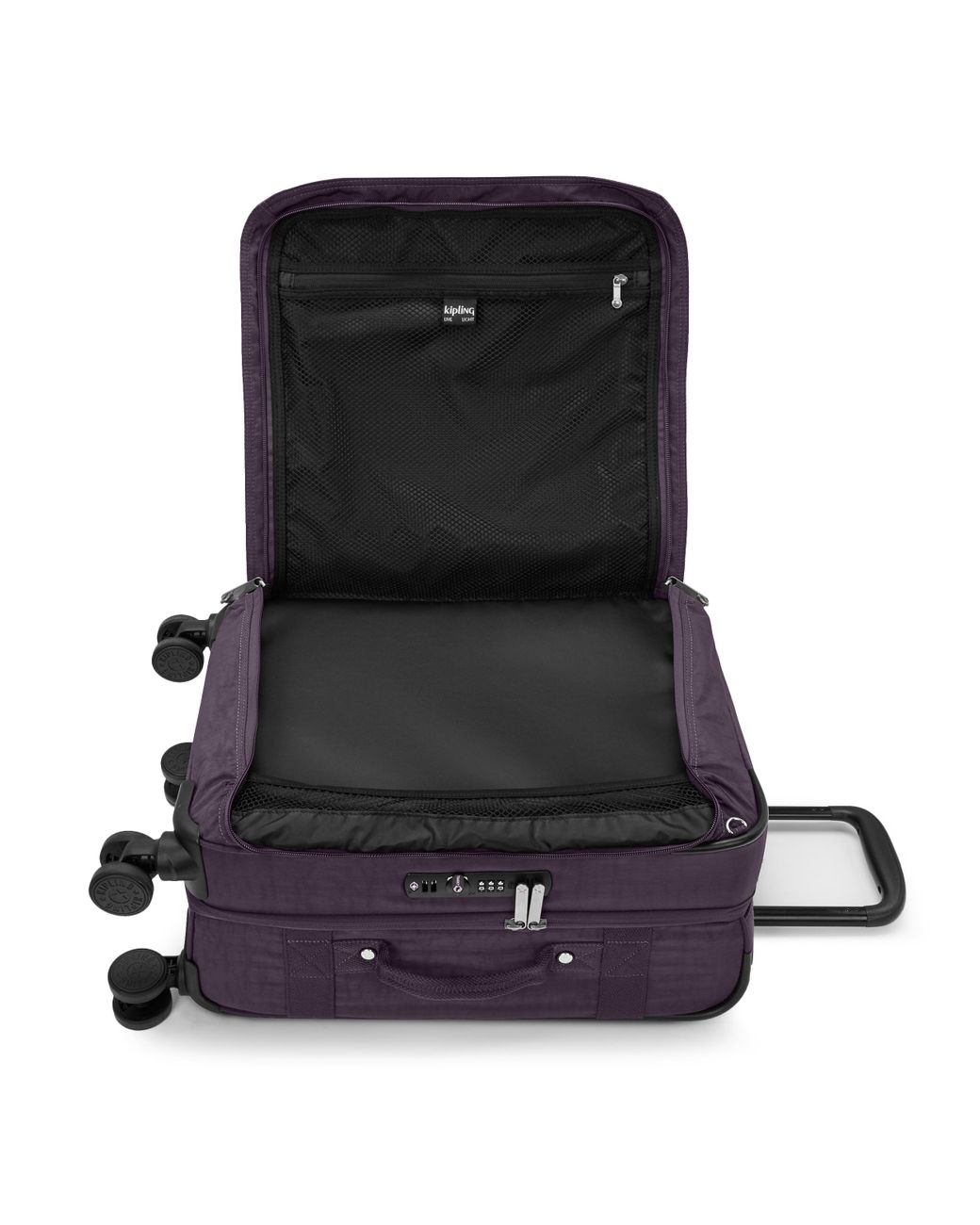 Kipling Purple Carry On Spontaneous S Ultimate Plum Small
