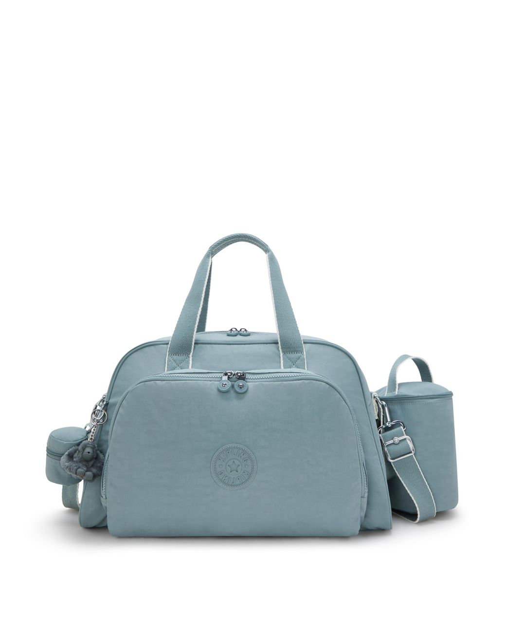 Kipling Blue Baby Bag Camama Cloudy Sky Large