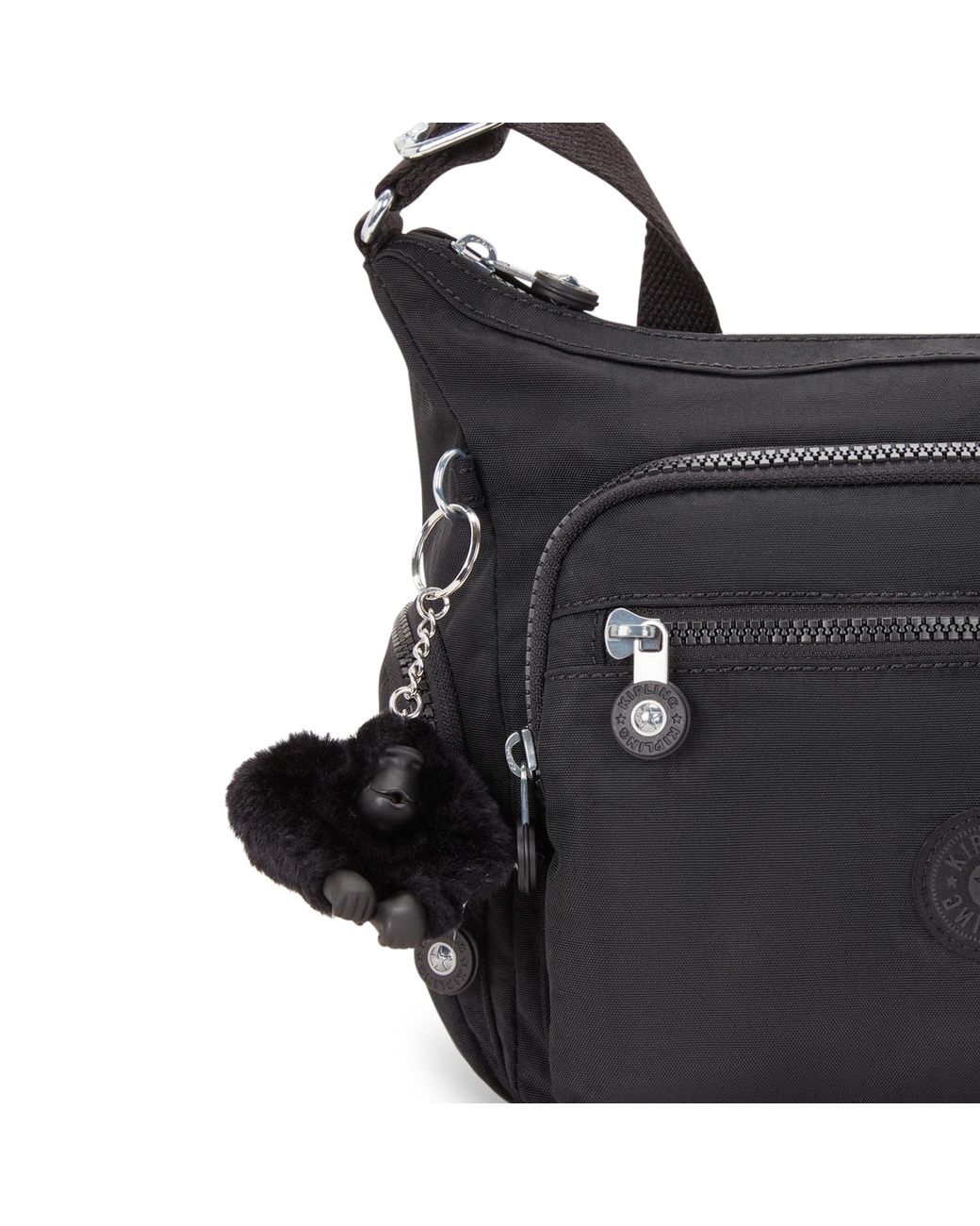 Kipling Black Crossbody Bag With Phone Compartment
