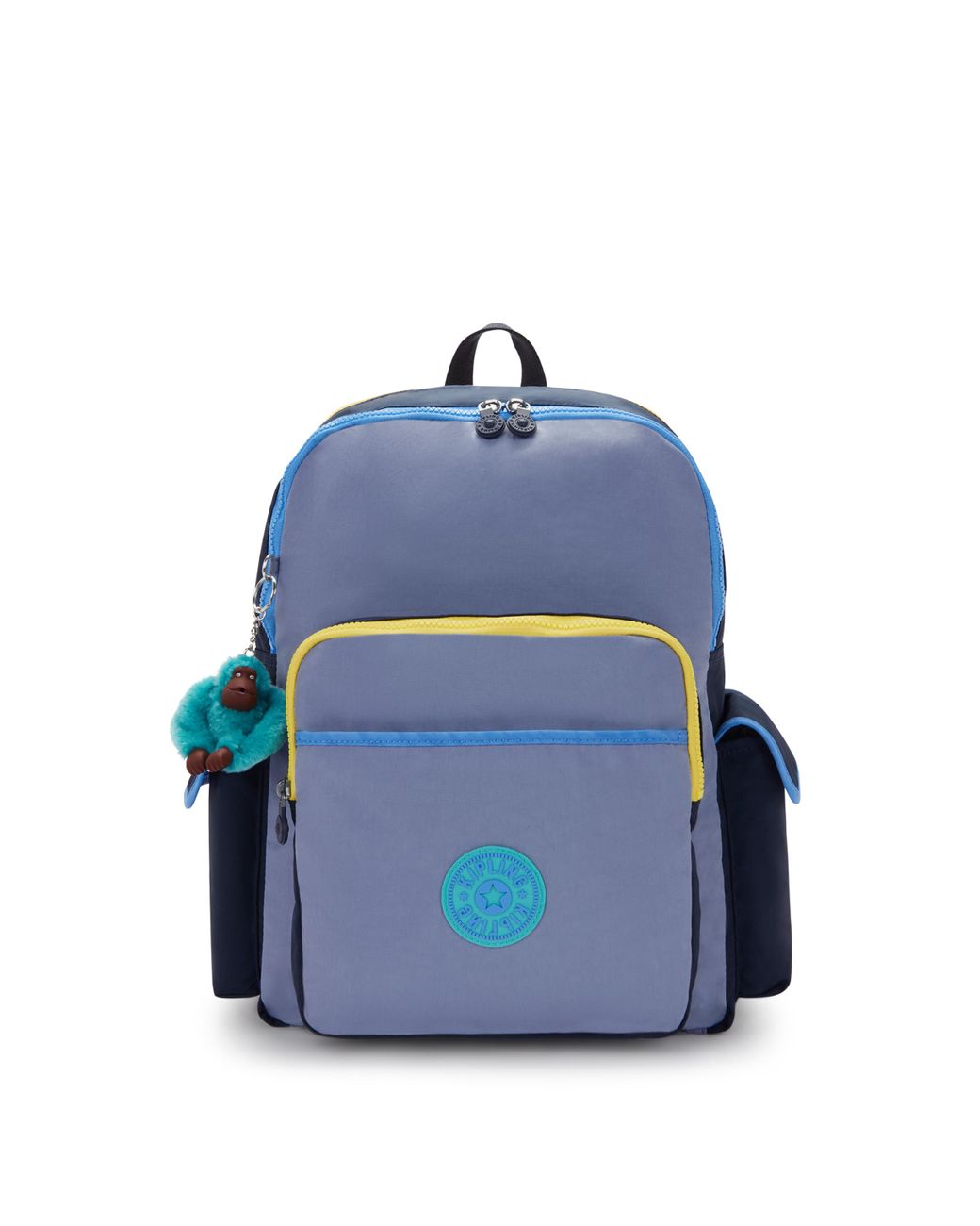 Kipling Blue Backpack Hoctor Slate Cb Travel Large 100% Polyamide