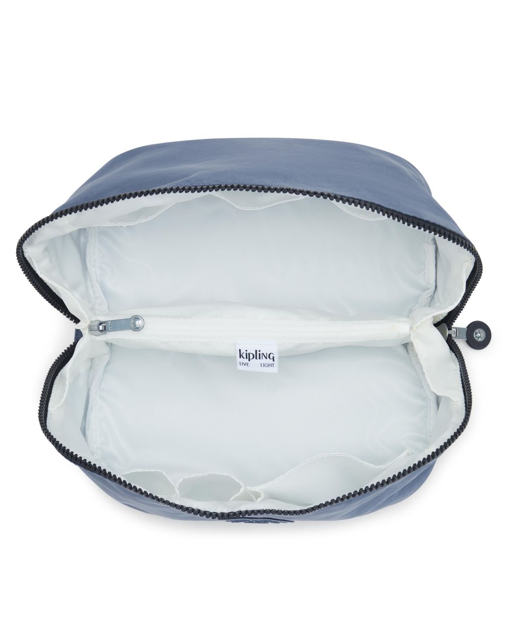 Kipling Blue Travel Accessory Mirko M Relaxed Grey Large