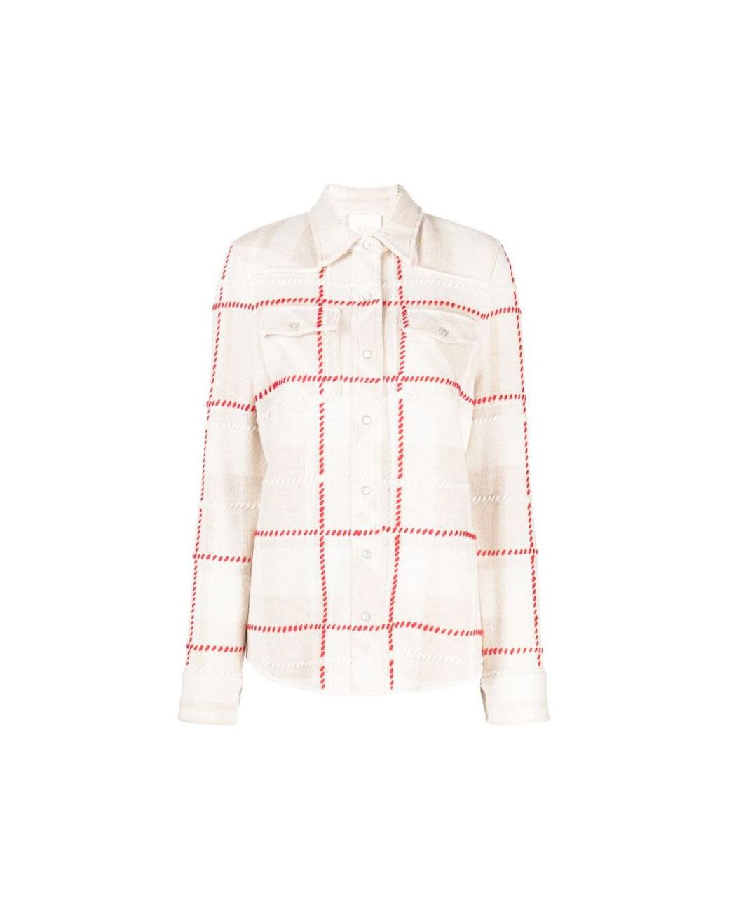 Twp Rancher's Daughter Shirt Jacket in White | Lyst