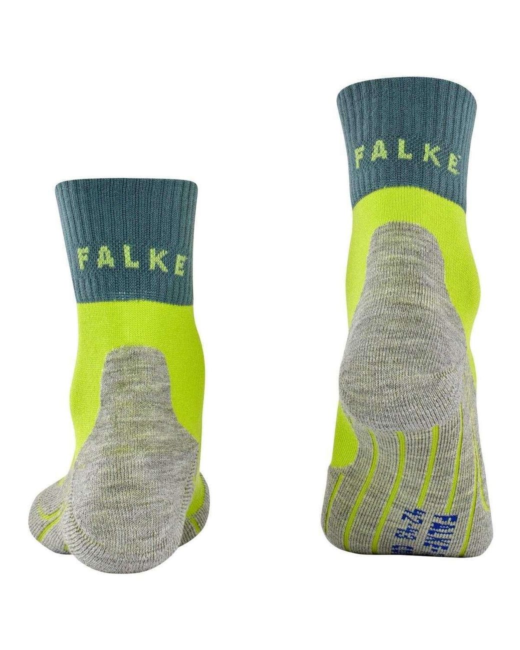 Mortal De neiging hebben sneeuw FALKE Tk2 Explore Cool Short Socks in Green for Men | Lyst
