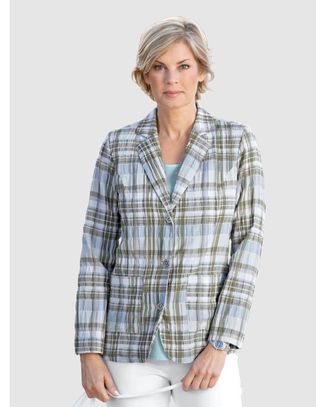 lichtblauw blazer