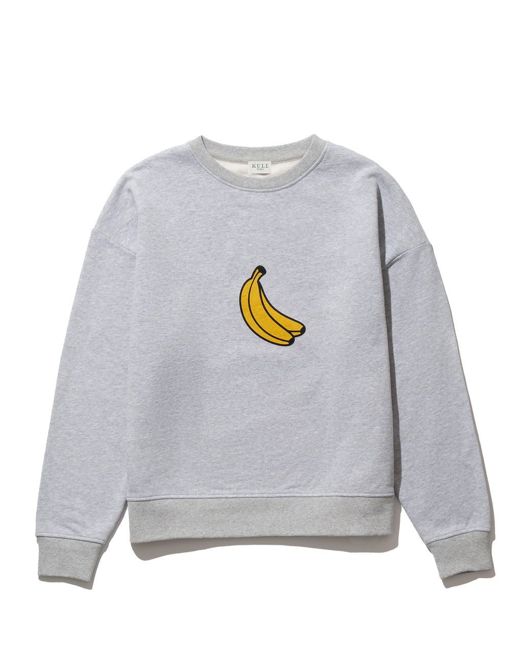 Kule The Oversized Banana Sweatshirt in Gray | Lyst