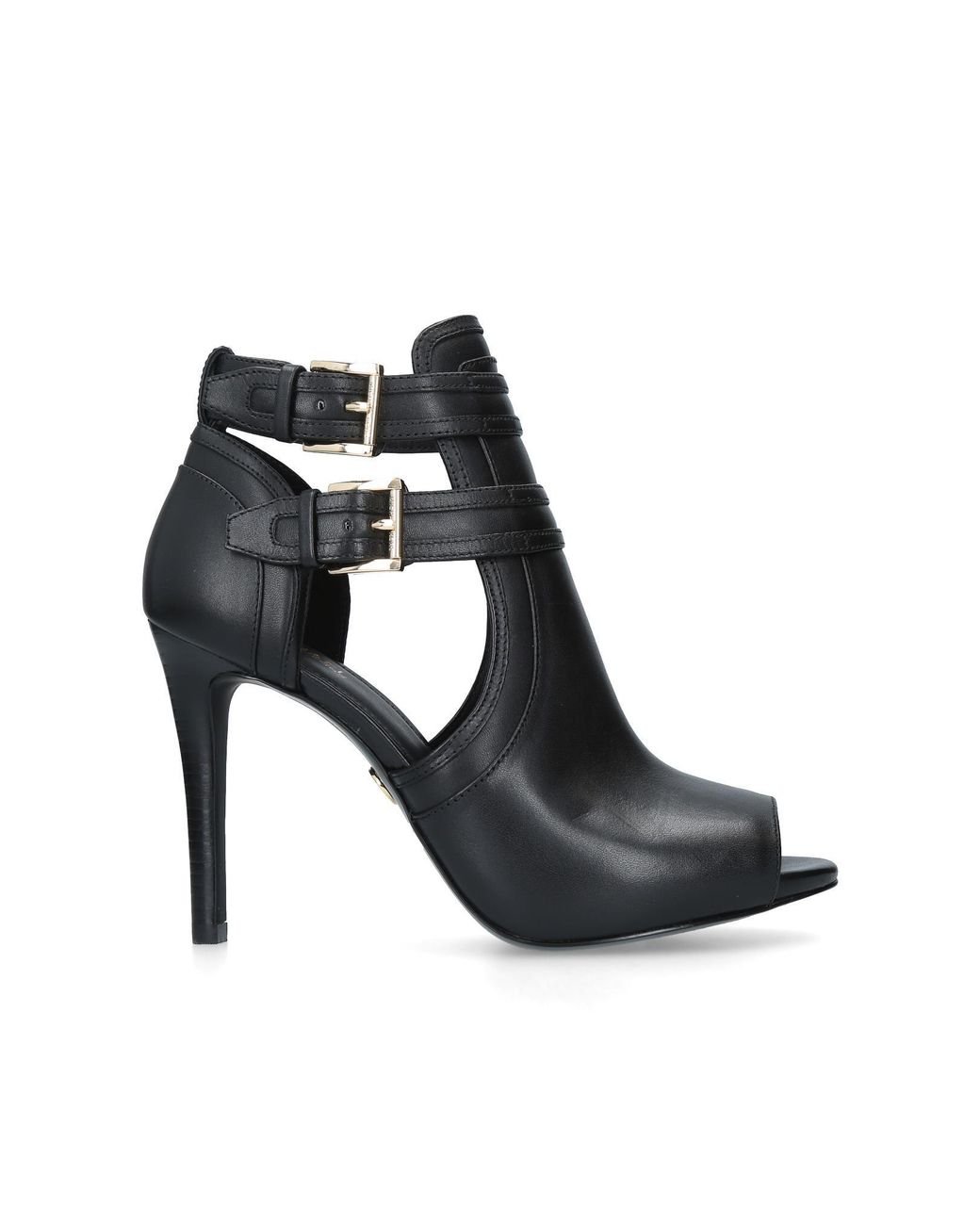 Michael kors blaze hotsell peep toe booties