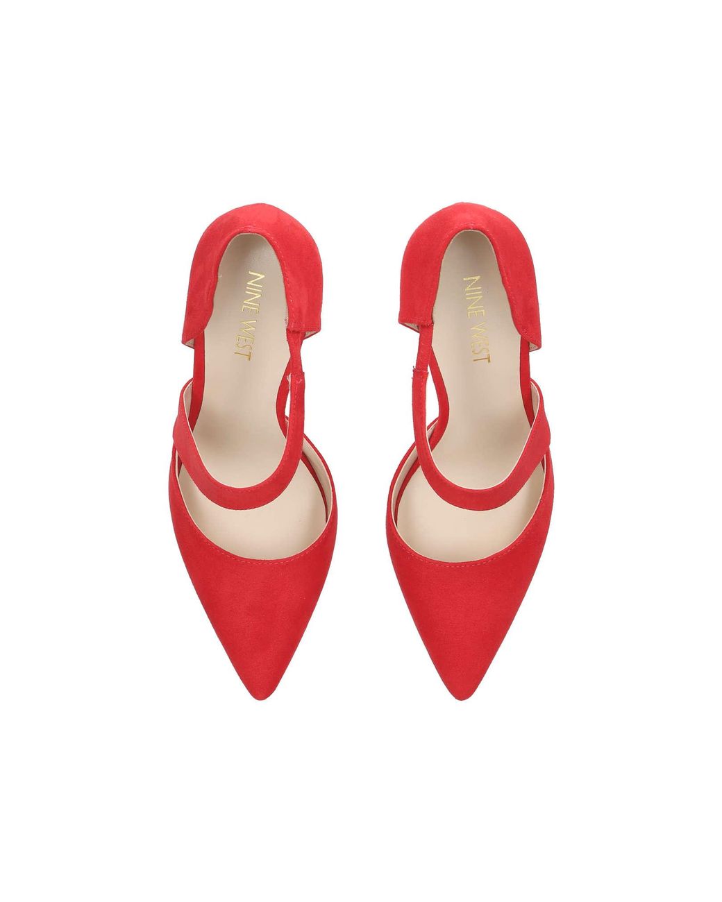 nine west kremi red