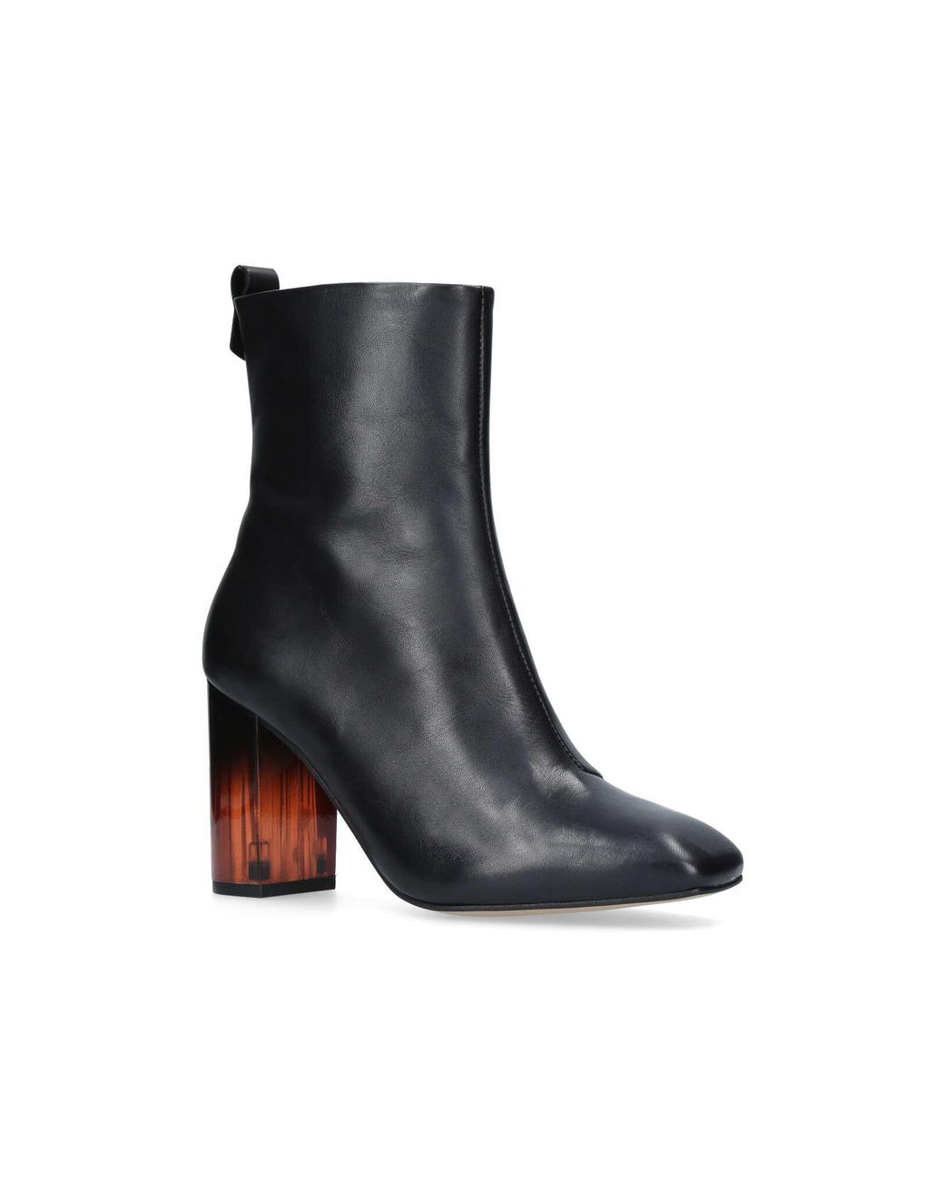 Kurt Geiger Strut Leather Ankle Boots 