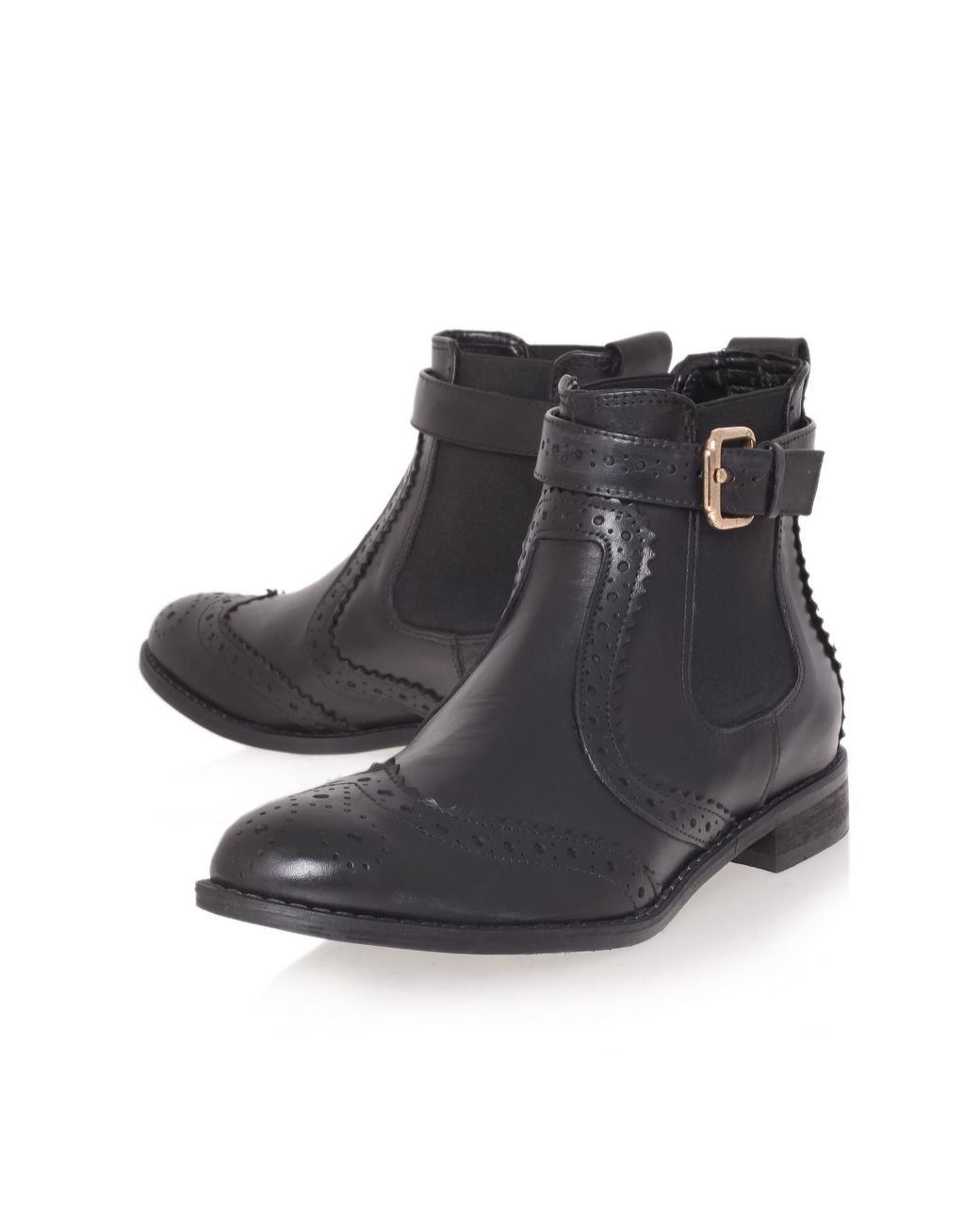 Carvela Kurt Geiger Slow Leather Ankle Boots in Black Lyst UK