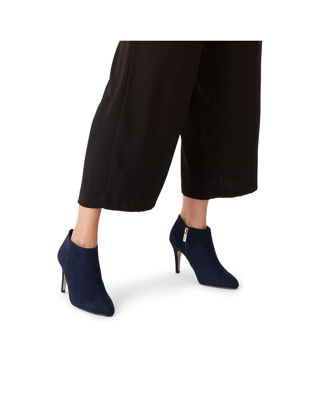 Carvela Kurt Geiger Serene Stiletto Heel Ankle Boots in Blue Lyst