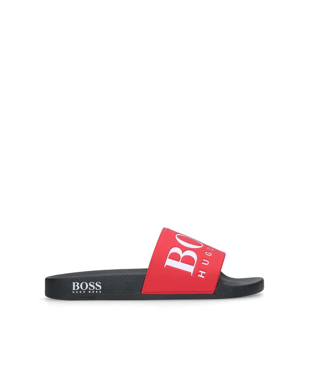 BOSS Solar Slide in Red for Men Lyst UK